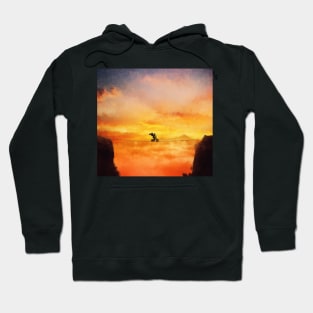 biker slacklining Hoodie